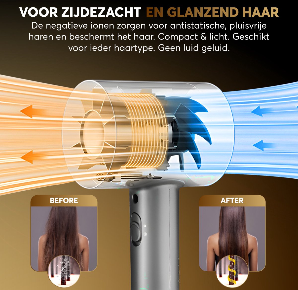 Rock&Rose Fohn met diffuser