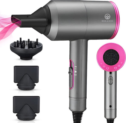 Sèche-cheveux Rock&amp;Rose avec diffuseur