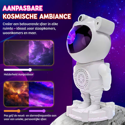 Rock&Rose Astronaut Sterren Projector