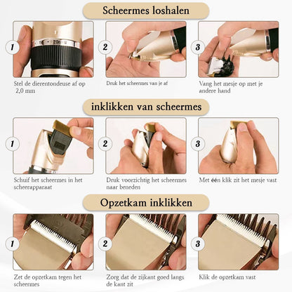 Rock&Rose Hondentondeuse Set