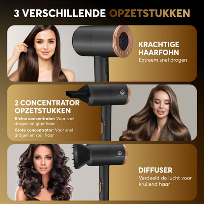 Rock&Rose Fohn met diffuser