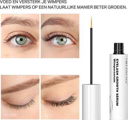 Lash serum before/after 