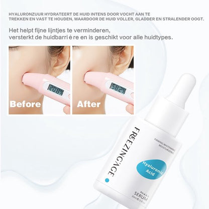 Freezing'Age Hyaluronzuur Serum - Anti-aging Gezichtsserum - Hyaluronic Acid - 30 ml.