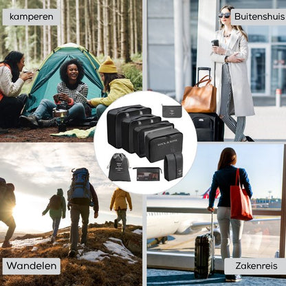 Packing Cubes impressie op reis 