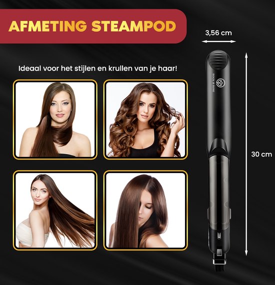 Stoomstijltang afmeting