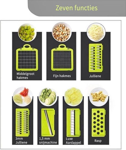 Mandoline functies messen