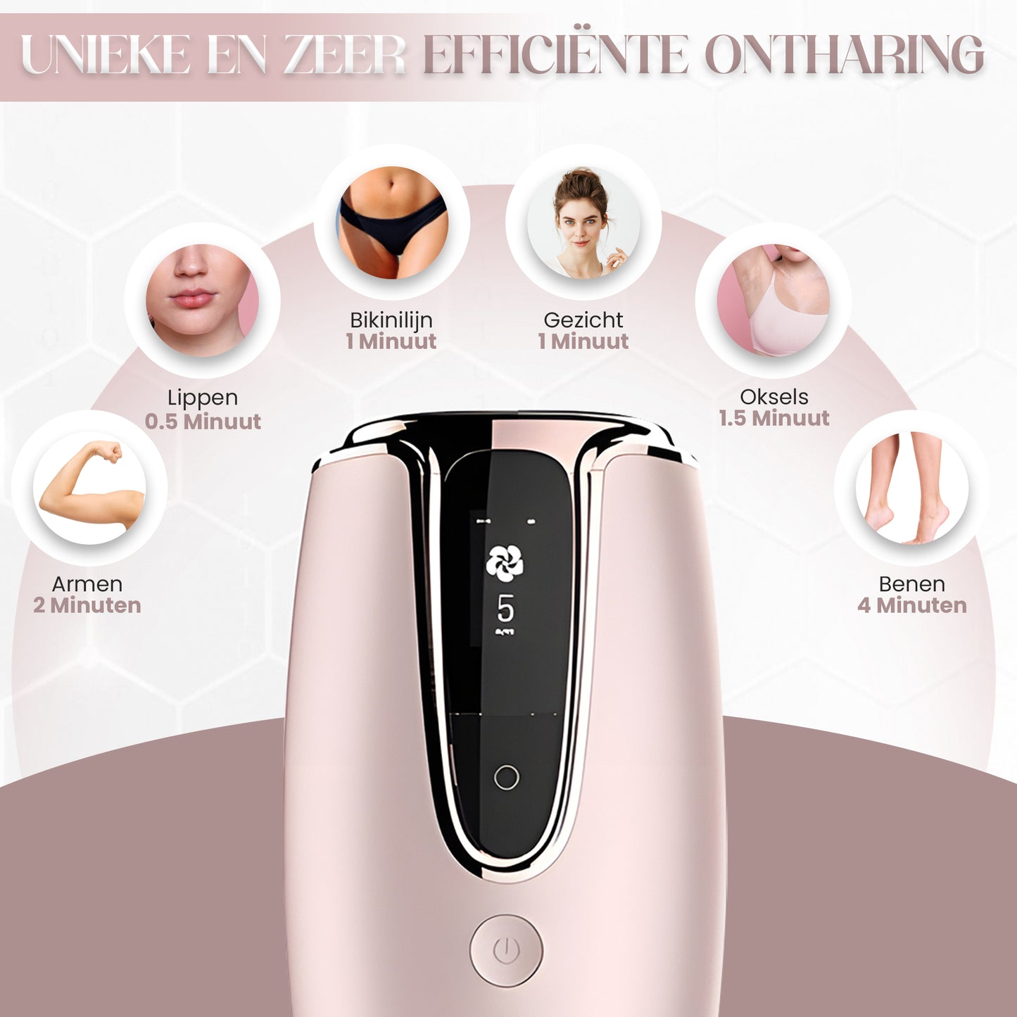 Rock&Rose IPL Ontharingsapparat