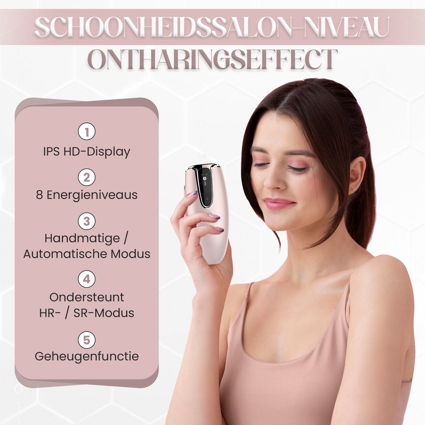 Rock&Rose IPL Ontharingsapparat