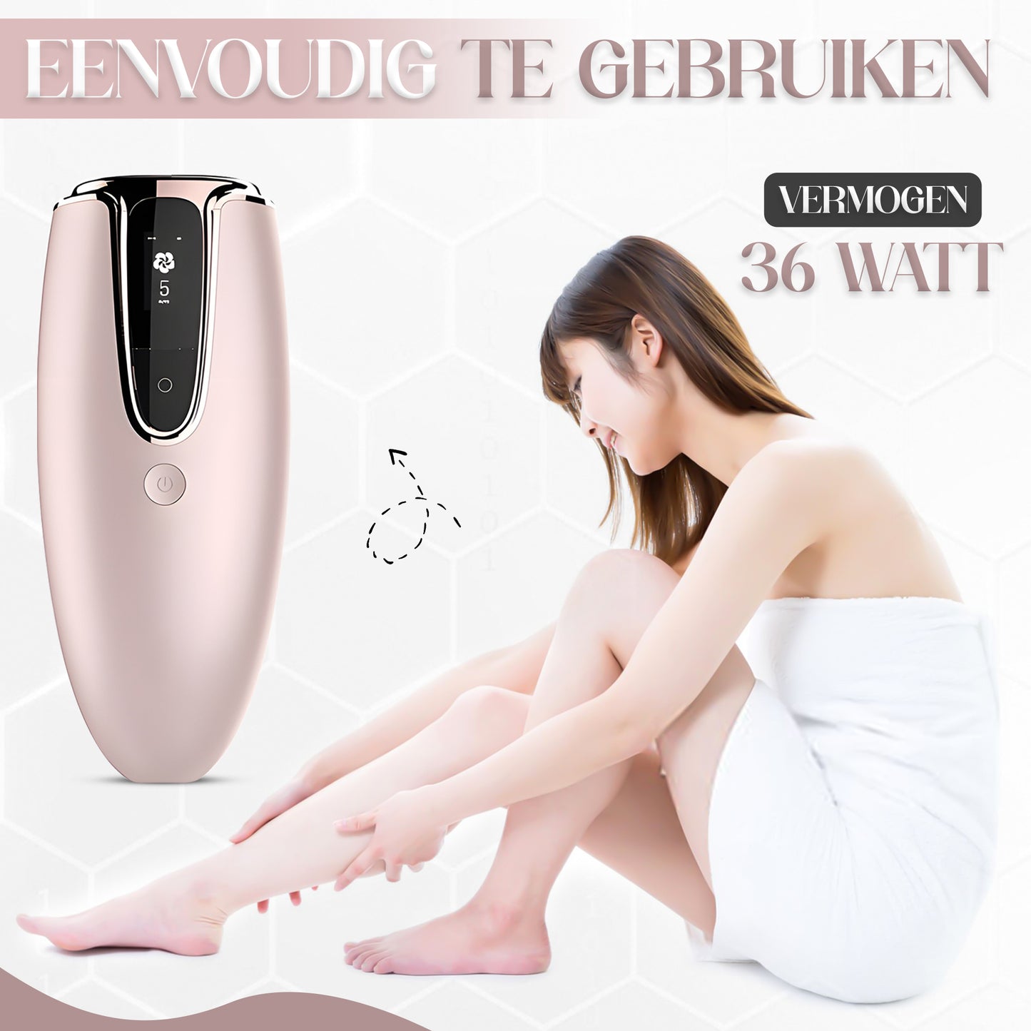 Rock&Rose IPL Ontharingsapparat