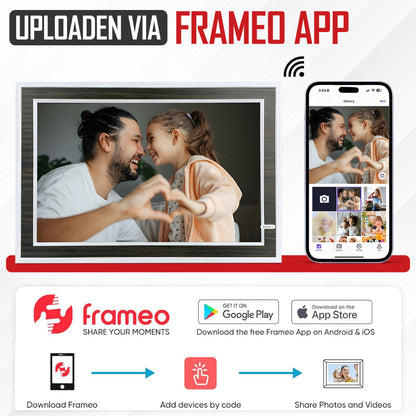 Rock&Rose X14 Digitale Fotolijst - 32 GB - 10.1 Inch.